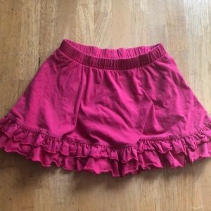 Hot Pink Ruffled Skirt